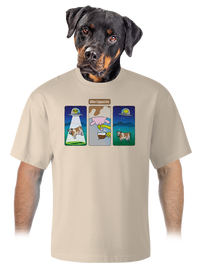 unisex tričko oversized