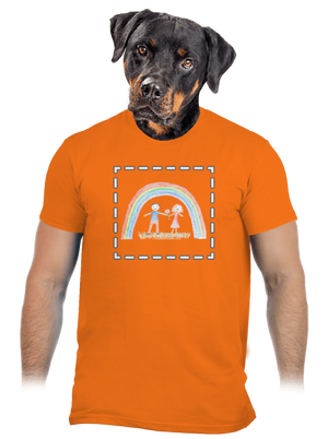Dětské kresby - nahraj vlastní pánské tričko Orange