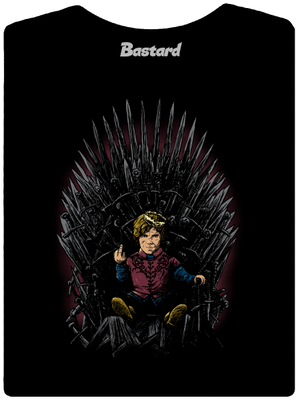 Tyrion na trůnu dámské tričko Black
