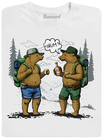 Brum pánské tričko White