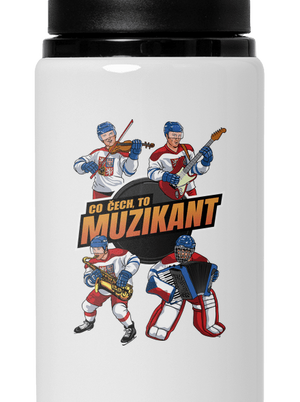 Co Čech, to hokejista lahev na vodu White