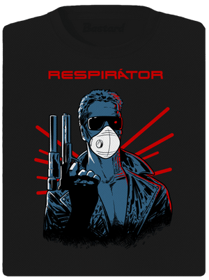 Respirátor dámské sportovní tričko Black