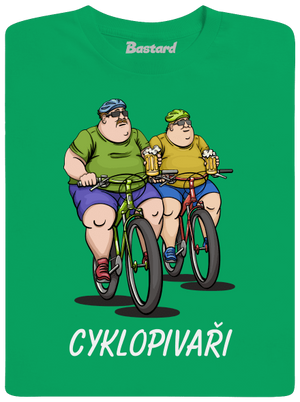 Cyklopivaři pánské tričko Kelly Green