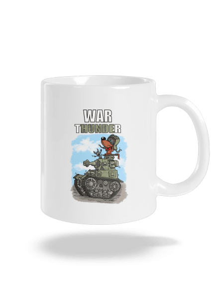 War Hunde klasický hrnek White