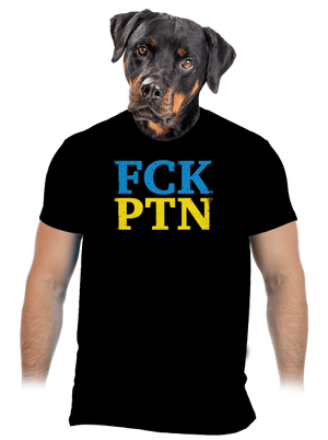 Ukrajina - FCK PTN pánské tričko Black