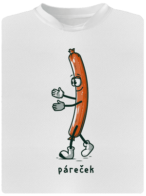 Páreček pánské sportovní tričko White