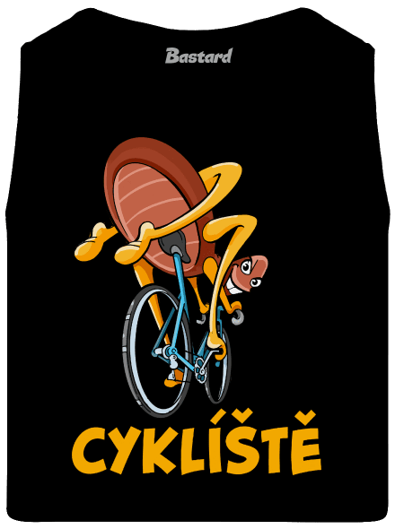 Cyklíště pánské tílko Black