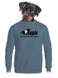 unisex mikina bez kapuce