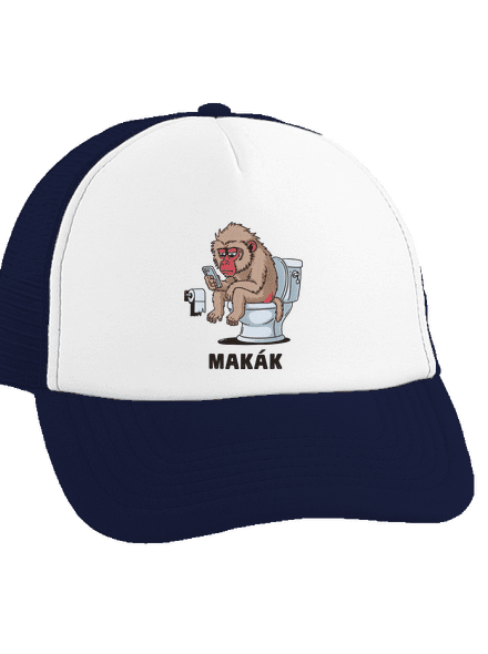 Makák kšiltovka truckerka French Navy cap