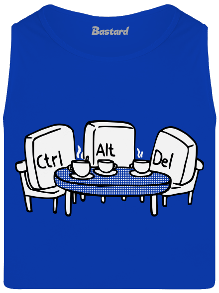 Nerozluční kamarádi pánské tílko Royal Blue