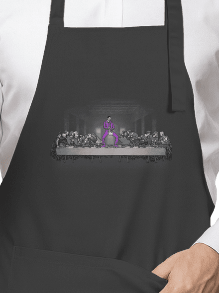 Jesus a Lebowski zástěra Dark Grey