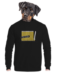 unisex mikina bez kapuce