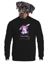 unisex mikina bez kapuce