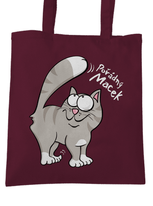 Macek a Micina taška Burgundy