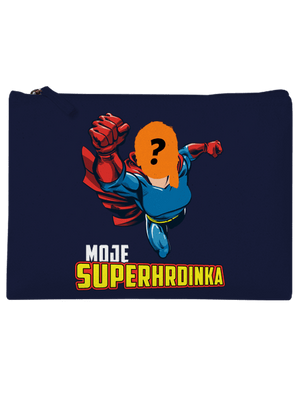 Moje superhrdinka taštička French Navy