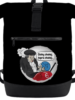 Český hokej batoh Black