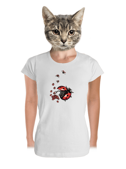 Ladybird Factory dámské tričko premium White
