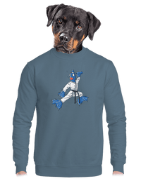 unisex mikina bez kapuce