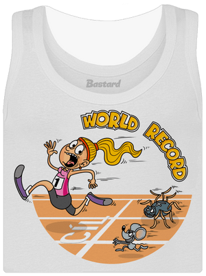 Světový rekord dámské tílko klasické White