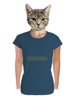 B18: Jiří Kára dámské tričko premium Petrol Blue