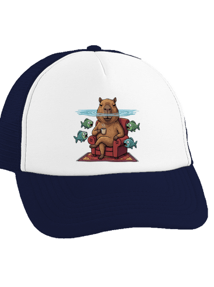 Potopený v pohodě kšiltovka truckerka French Navy cap