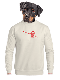 unisex mikina bez kapuce