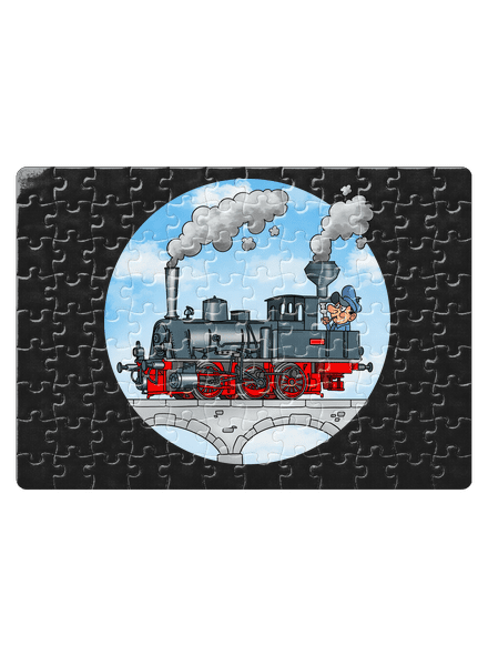 Kouř z komína puzzle White