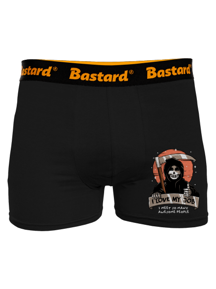I love my job boxerky Black