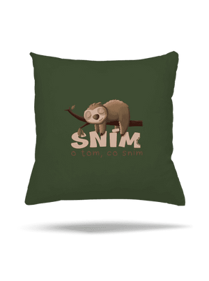 Sním o tom, co sním polštář Olive Green
