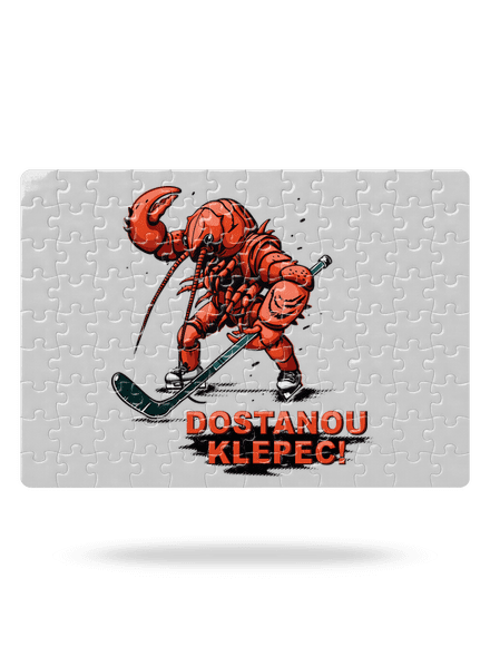 Dostanou klepec puzzle White