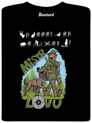 Mistr lovu pánské dlouhý rukáv Black