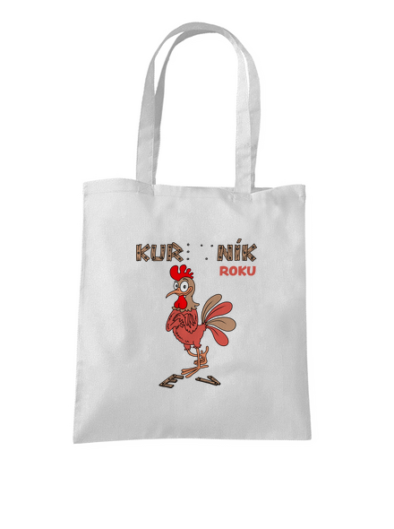 Kur(ev)ník roku taška White