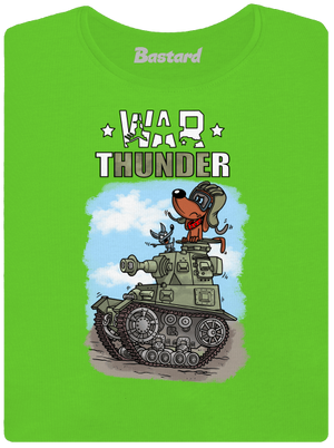 War Hunde dámské tričko Apple Green