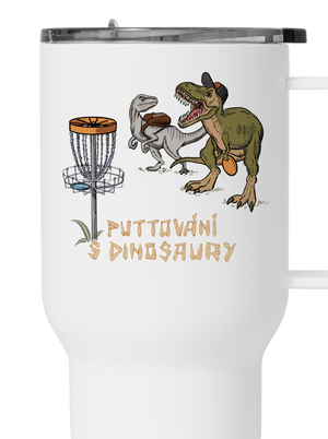 Puttování s dinosaury termohrnek White