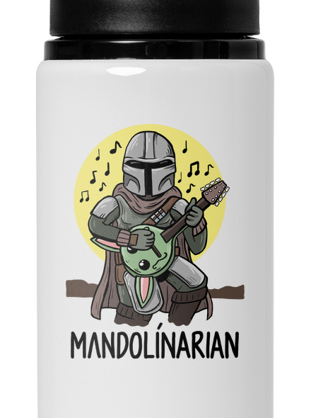 Mandolínarian lahev na vodu White