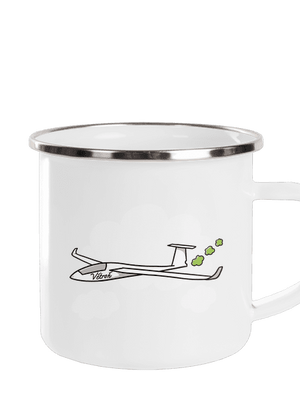 Větroň plecháček White