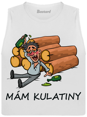 Mám kulatiny dámské tílko volné White
