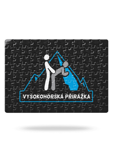 Vysokohorská přirážka puzzle White
