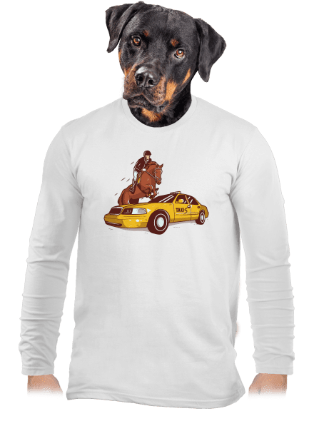 Taxis pánské dlouhý rukáv White