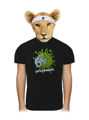 Fotobuňka dětské sportovní tričko Black