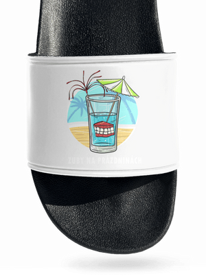 Zuby na prázdninách pantofle White