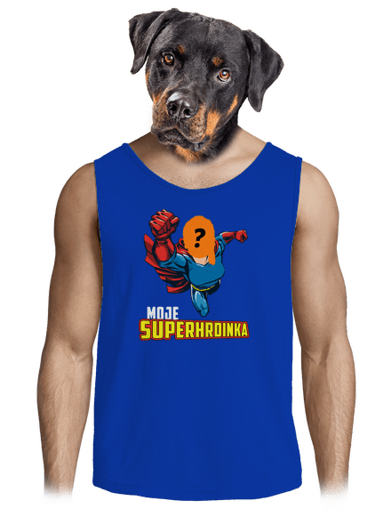 Moje superhrdinka pánské tílko Royal Blue