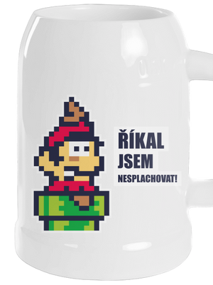 Nesplachovat půllitr White