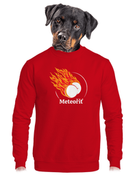 unisex mikina bez kapuce