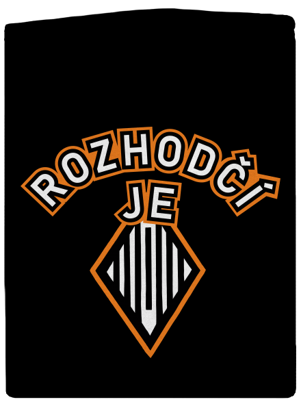 Rozhodčí dámská mikina na zip Black