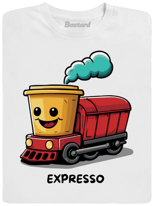 Expresso pánské dlouhý rukáv White