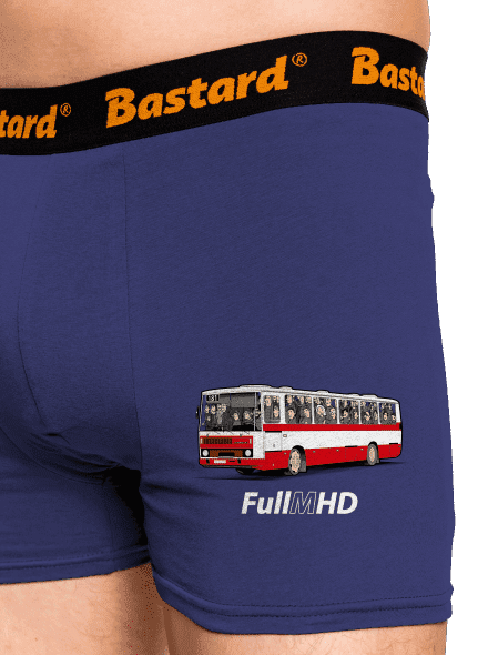 Full MHD boxerky Blue Navy