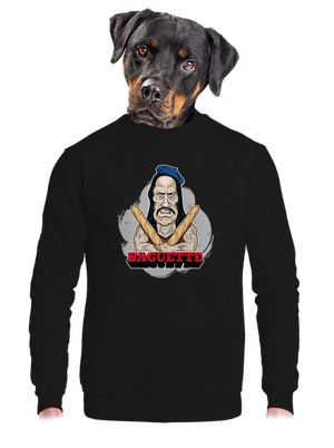 unisex mikina bez kapuce