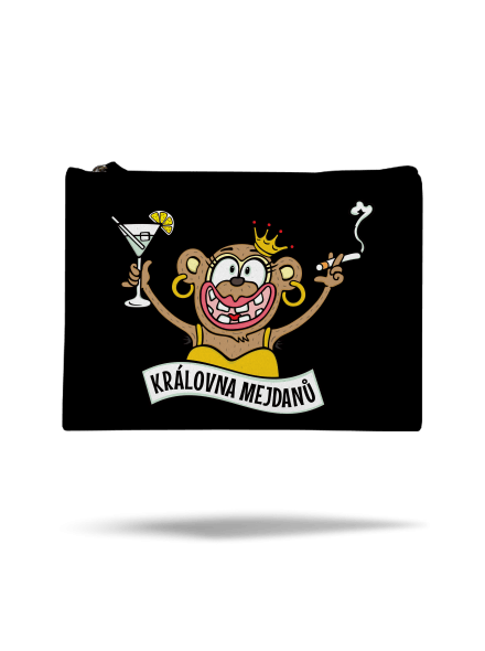 Královna mejdanů taštička Black