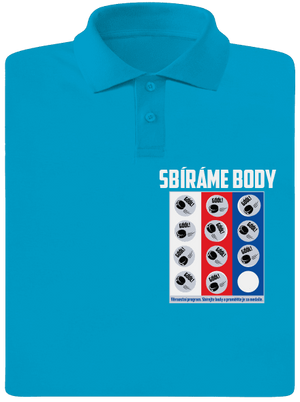 Sbíráme body - hokej pánská polokošile Blue Atol